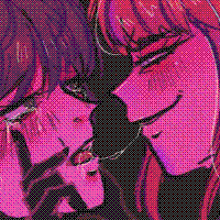 eva and natsuhi getting sloppy (2021)