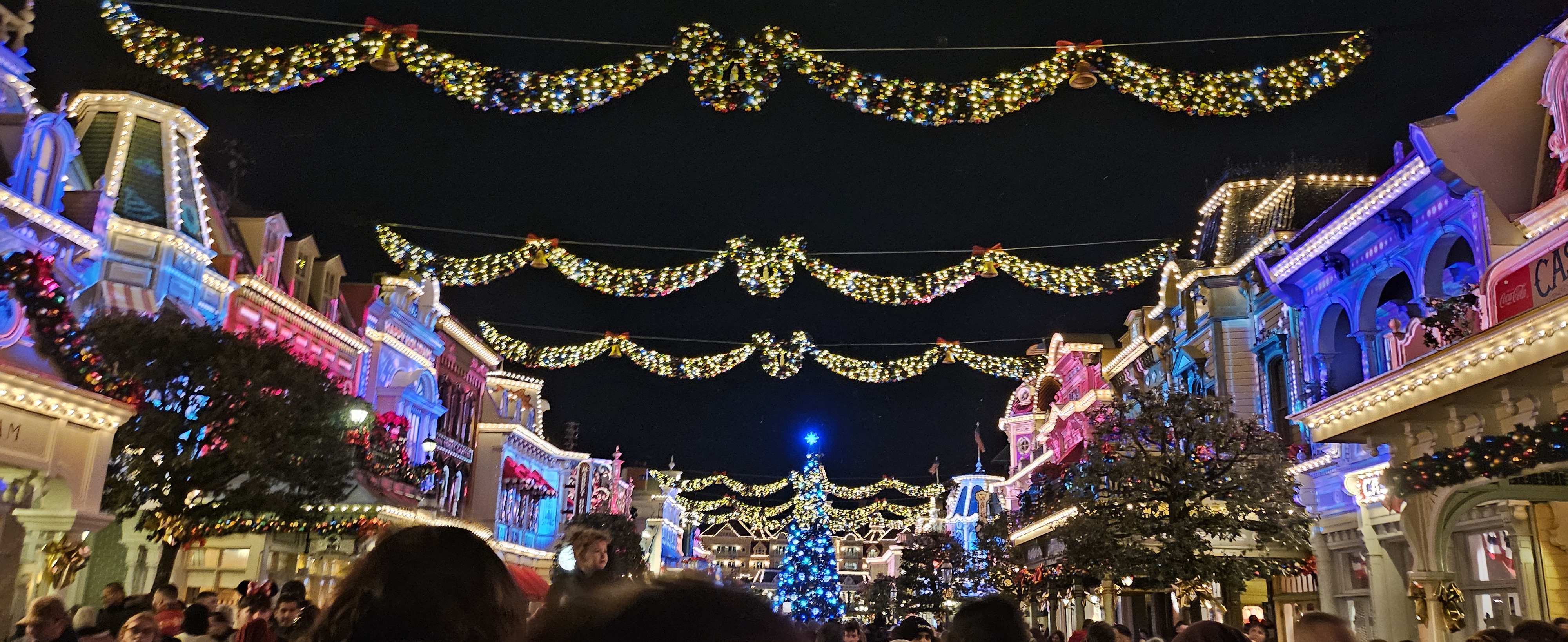 christmas at disneyland